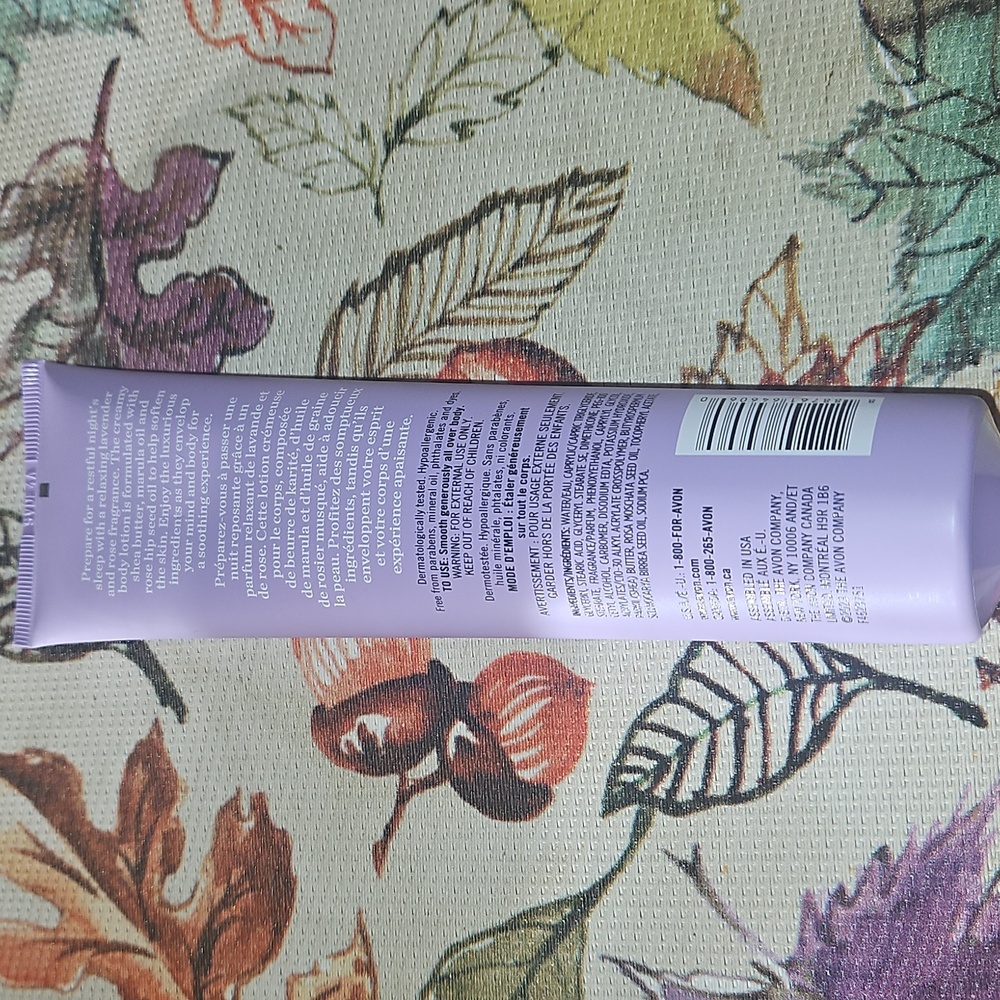 Avon Aromatherapy Relaxing Lavender Rose Scent Body Lotion. New 5.8 Fl.oz. - Picture 3 of 4